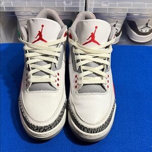 Jordan retro 3 “Fire Red”